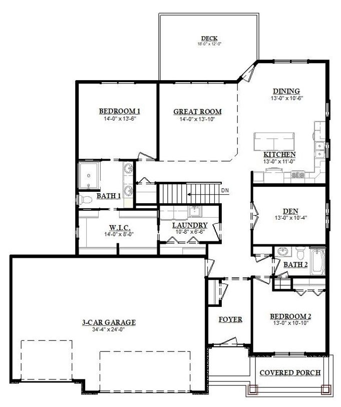 2 bed 1840 sq ft new home for sale in Goshen, IN